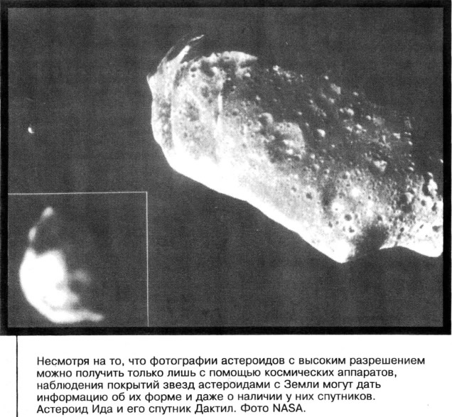 Астероид Ида и его спутник Дактил