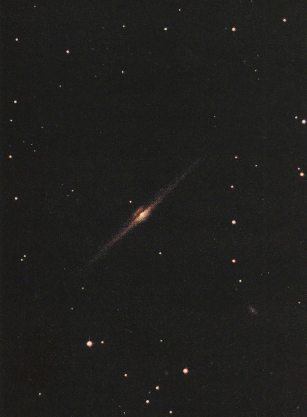 Фото спиральной галактики NGC 4565