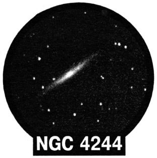 Галактика NGC 4244