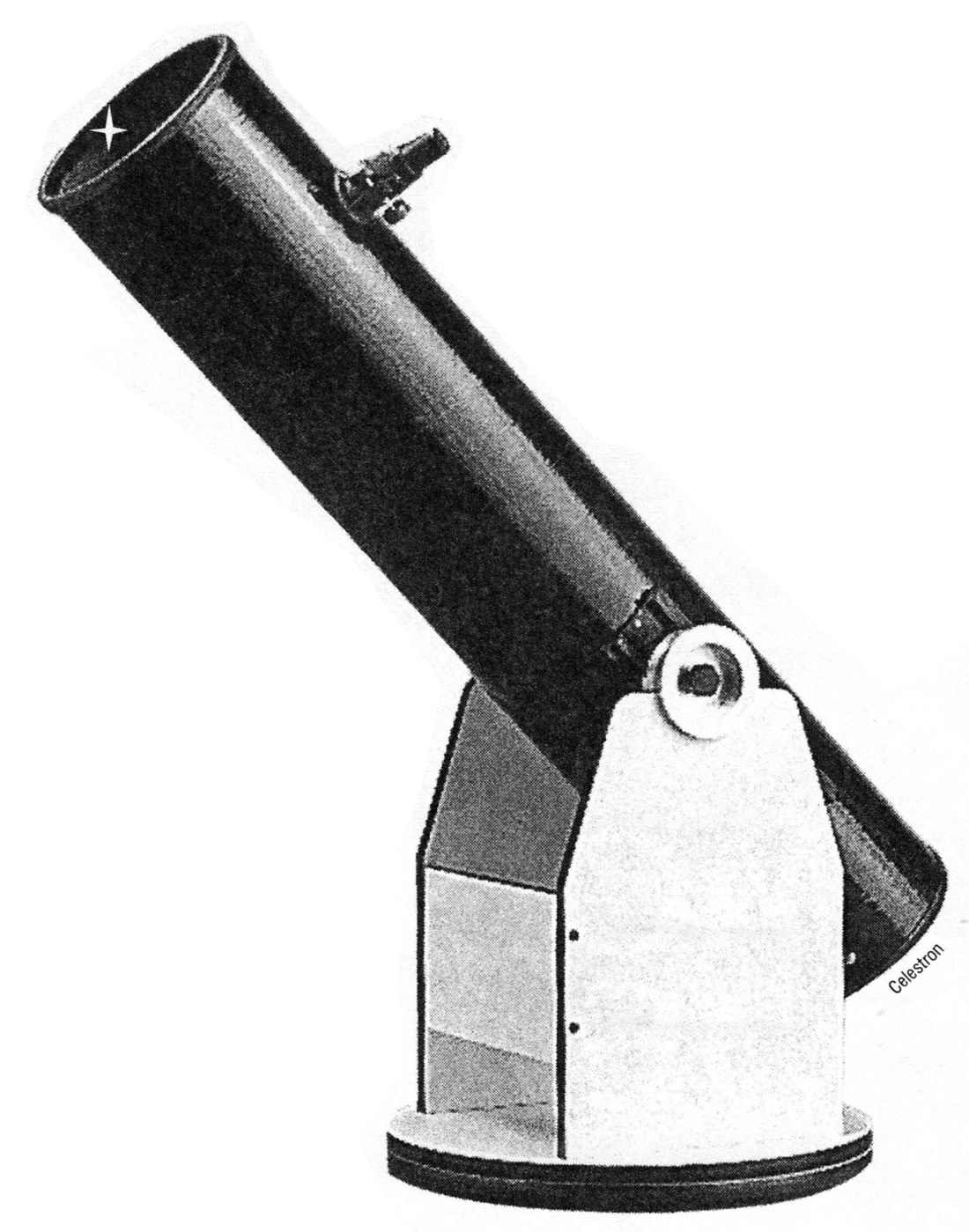 Образец телескопа, установленного на монтировку Добсона