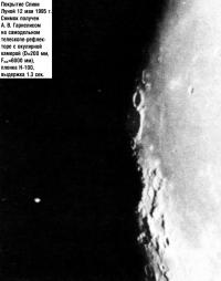Покрытие Спики Луной 12 мая 1995 г