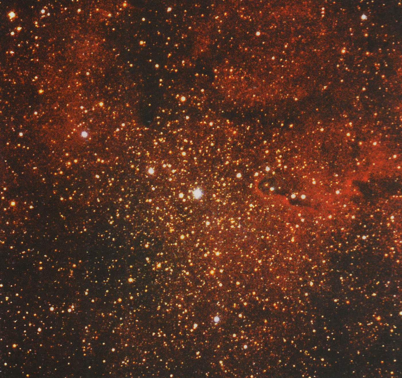Рассеянное звездное скопление и туманность 1C 1396