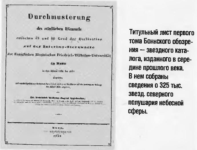 Титульный лист первого тома Боннского обозрения