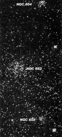 Звездное скопление NGC 663