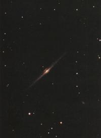 Фото спиральной галактики NGC 4565