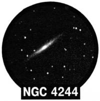 Галактика NGC 4244