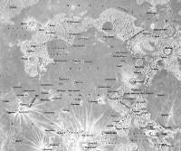 Карта бассейна Моря Дождей