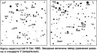 Карты окрестностей N Cas 1995