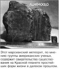 Марсианский метеорит