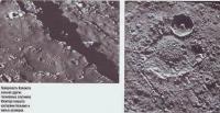 Поверхность Каллисто покрыта кратерами больших и малых размеров