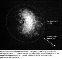 Рентгеновское изображение кометы Хиакутаке