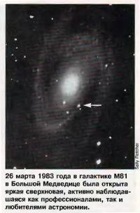 Сверхновая в галактике М81 в Большой Медведице