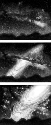 Туманность Андромеды (рисунок)