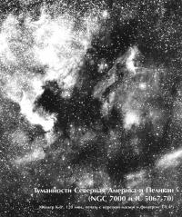 Туманность Северная Америка (NGC 7000) и Пеликан (IC 5067-70)